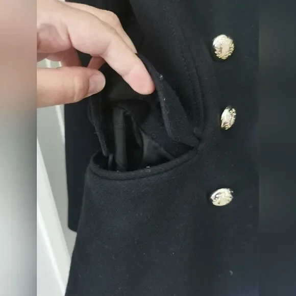 Zara Manteco peacoat size XS - Picture 2 of 5